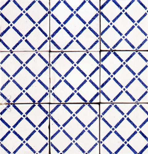 Плитка из терракоты - BLU COBALTO : B02 - Ceramiche Militello art & design S.R.L - для интерьера / настенная / напольная