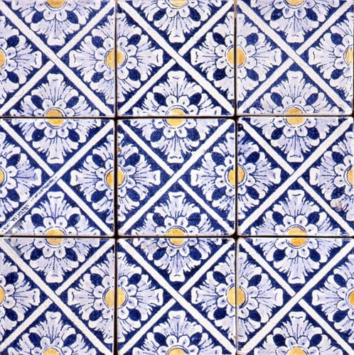 Плитка из терракоты - BLU COBALTO : A12 - Ceramiche Militello art & design S.R.L - для интерьера / настенная / напольная