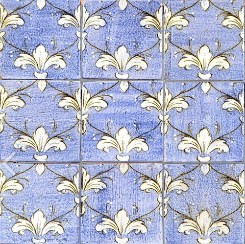 Плитка из терракоты - BLU COBALTO : B06 - Ceramiche Militello art & design S.R.L - для интерьера / настенная / напольная