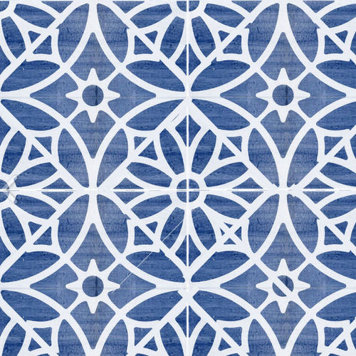 Плитка из терракоты - BLU COBALTO : ROMBO 2STELLARE BLU - Ceramiche Militello art & design S.R.L - для интерьера / настенная / напольная