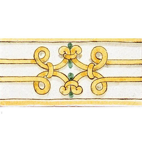 Рейка из терракоты - GIALLO ARANCIO : F19 - Ceramiche Militello art & design S.R.L - ручной работы