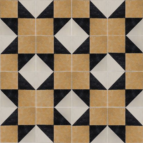 Плитка из терракоты - GIALLO ARANCIO : ROND Q - Ceramiche Militello art & design S.R.L - для интерьера / настенная / напольная