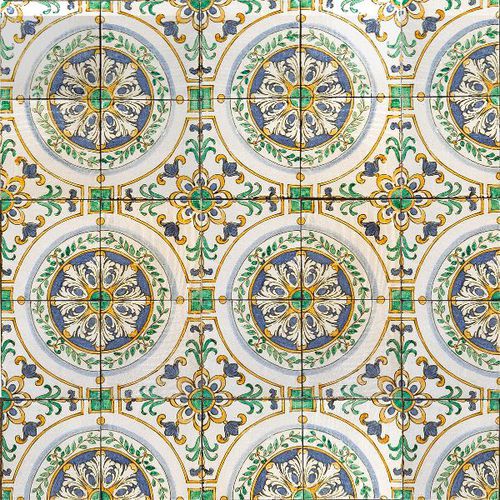 Плитка из терракоты - VERDE RAME : B04 - Ceramiche Militello art & design S.R.L - для интерьера / настенная / напольная