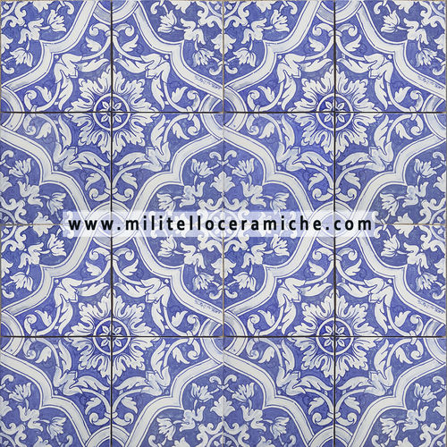 Плитка из керамогранита - AZULEJOS FONDO  - Ceramiche Militello art & design S.R.L - из керамики / из терракоты / из стекла