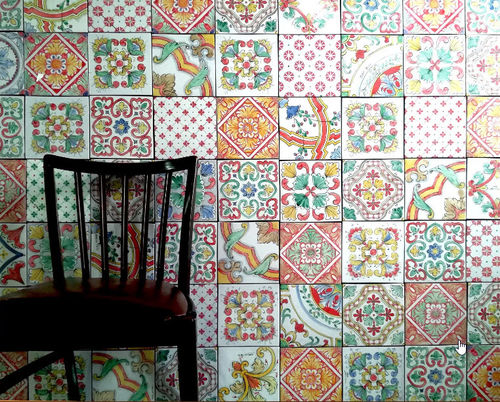 Плитка из керамики - PIASTRELLE ROSSE - Ceramiche Militello art & design S.R.L - для интерьера / для ванной комнаты / для гостиной