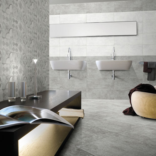 Плитка из керамогранита - CONCRETE - CERAMICA EURO - матовая / для интерьера / настенная