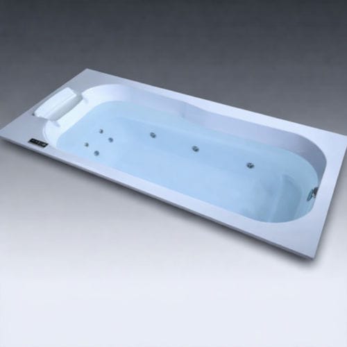 Встраиваемая спа-ванна - HYDROBATH - WATERGAME COMPANY - прямоугольная / 1 место / из композита