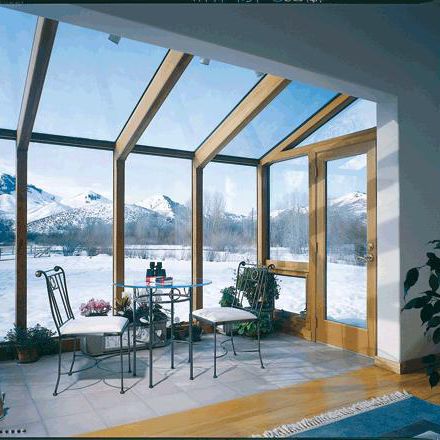 Стеклянная панель с подогревом - WG CRISTAL® PLUS - Warm Glass - с двойным остеклением / с тройным остеклением / прозрачная