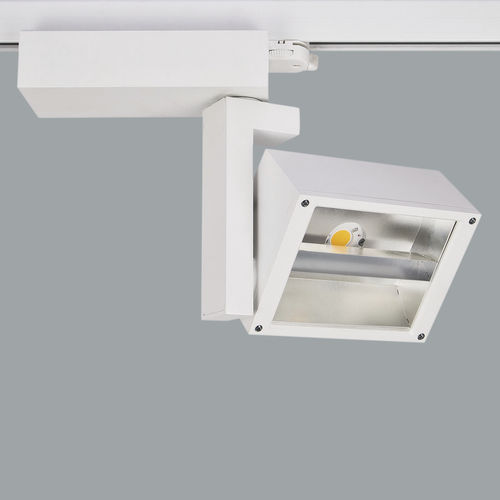 Светильник на рейке LED - PURELITE BRIDGESPOT / I01.MLT.40238 - Avolux - прямоугольный / из литого алюминия / из стекла