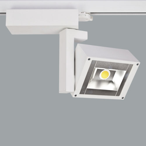 Светильник на рейке LED - PURELITE BRIDGESPOT / I01.MLT.40239 - Avolux - прямоугольный / из литого алюминия / из стекла