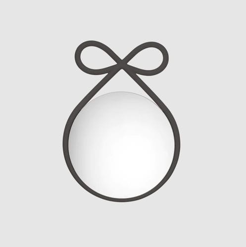Настенное зеркало - RIBBON - Qeeboo - для профессионального использования / современное / круглое