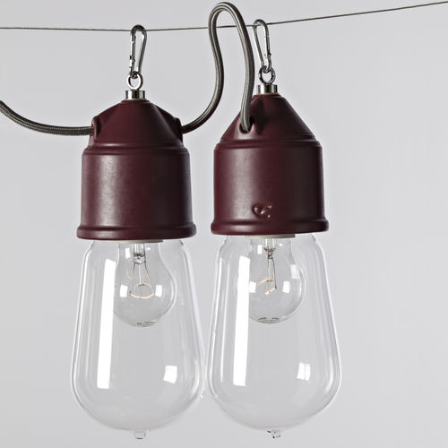 Светильник на кабеле LED - NOVECENTO  - TOSCOT - круглый / из латуни / сталь