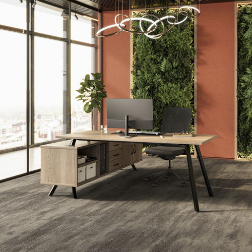 Директорский рабочий стол - Hawk Furniture Ltd. - напольный / современный / из дерева