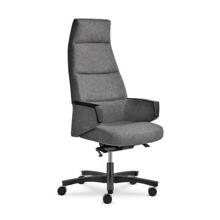 Современное директорское кресло - CHARM  - LD Seating s.r.o. - из ткани / из полиуретана / из алюминия