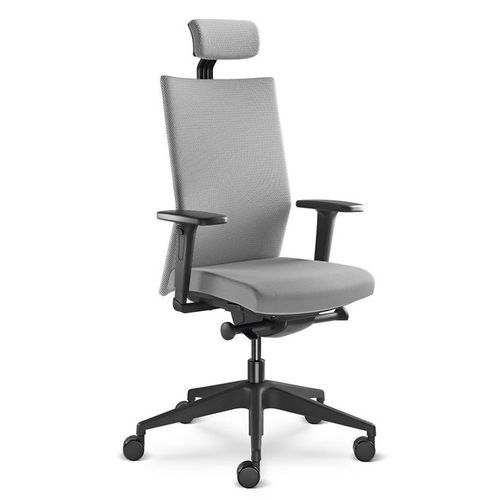 Современное директорское кресло - WEB OMEGA  - LD Seating s.r.o. - нейлоновое / с подголовником / регулируемое по высоте