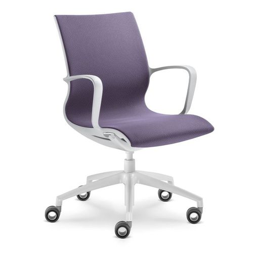 Современный стул для офиса - EVERYDAY - LD Seating s.r.o. - для интерьера / из ткани / с основанием из алюминия