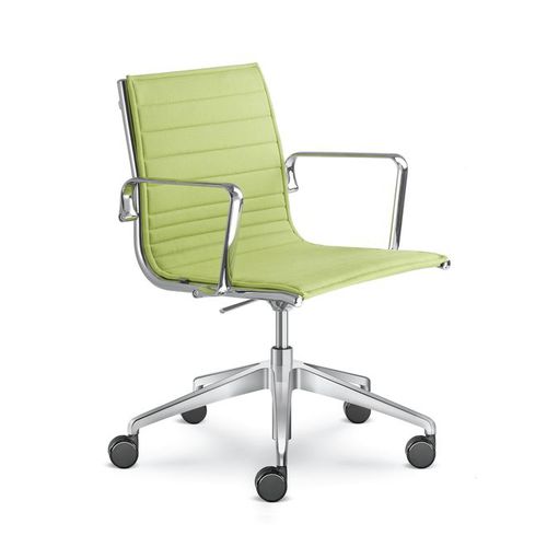 Современный стул для офиса - FLY  - LD Seating s.r.o. - для интерьера / из ткани / с основанием из алюминия