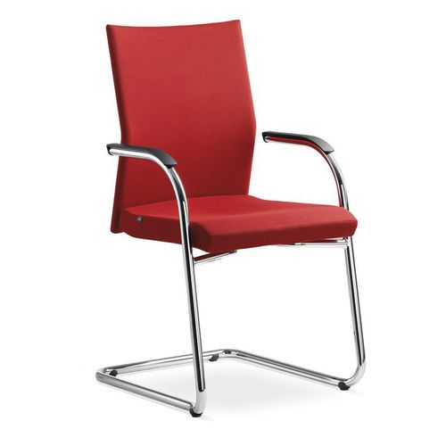 Современный стул для конференций - WEB OMEGA  - LD Seating s.r.o. - для интерьера / из ткани / с основанием из стали