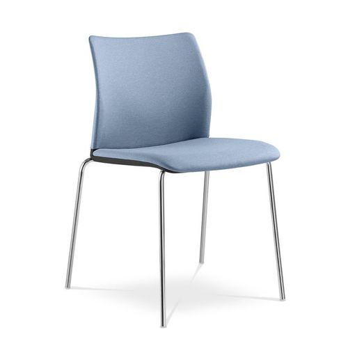 Современный стул для конференций - TREND  - LD Seating s.r.o. - для интерьера / из ткани / с основанием из хромированной стали