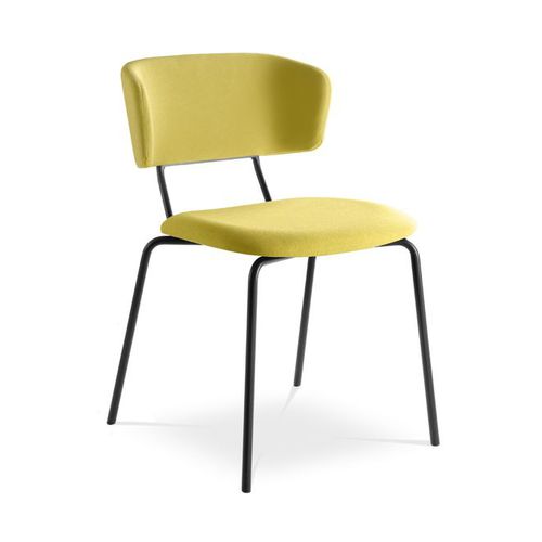 Современный стул для конференций - FLEXI  - LD Seating s.r.o. - для интерьера / из ткани / с основанием из стали, покрытой порошком