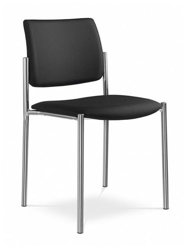 Современный стул для конференций - 155-N1/155-N2/155-N4 - LD Seating s.r.o. - для интерьера / из ткани / с основанием из стали, покрытой порошком