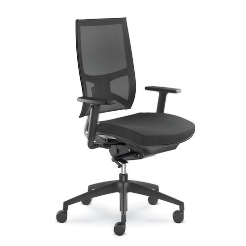 Современный стул для офиса - STORM - LD Seating s.r.o. - для интерьера / нейлоновый / с основанием из алюминия