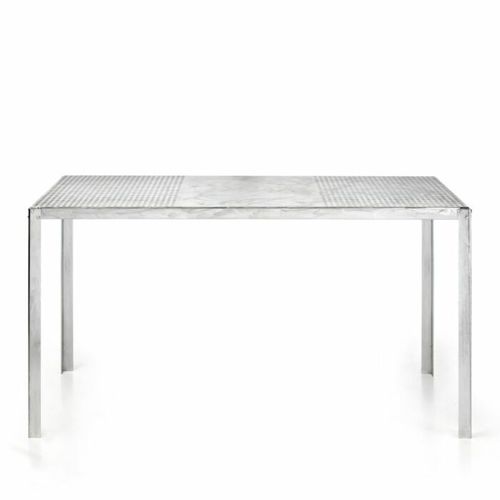 Стол индустриальный стиль - Hope Plus - PF Stile Srl - из стали / с основанием из стали / прямоугольный