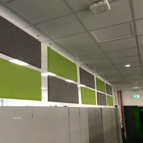 Акустический разделитель пространства - DECAMPO - PREFORM GmbH - из ткани / из губки / из гипса
