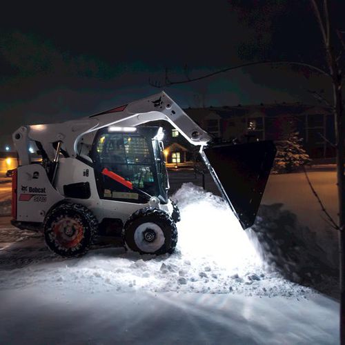 Ковш для компактного погрузчика - SNOW - BOBCAT - для легкого материала