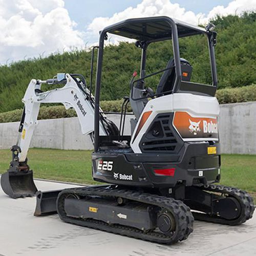 Экскаватор мини - E26 - BOBCAT - гусеничный / компактный / для строительства