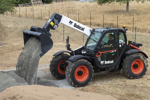 Колесный погрузчик - TL30.70 - BOBCAT - для строительства / дизельный / телескопический