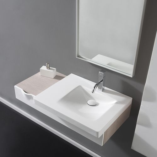 Настольная раковина - BARENTS - mcbath - Moldcom Composites - из керамики / из Krion® / из Solid Surface