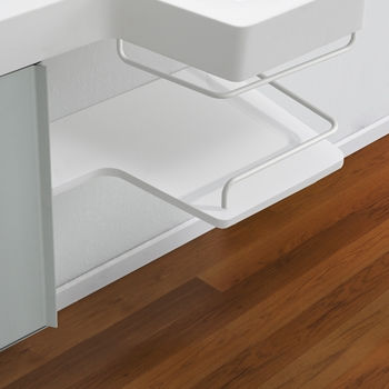 Настенный стеллаж - COLUMNA - mcbath - Moldcom Composites - современный / из Solid Surface / для ванной комнаты