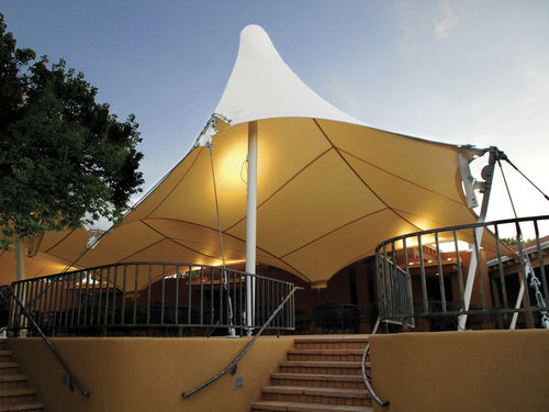 Архитектурная мембрана из ПТФЭ - SANTA FE OPERA HOUSE & CANTINA - FabriTec Structures - для натяжной конструкции / для общественных мест / для покрытий