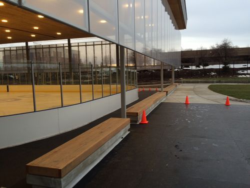 Натяжная конструкция кабель-мембрана - FRAME-SUPPORTED TENSILE STRUCTURE - FabriTec Structures - на металлическом каркасе / навес / для фасада