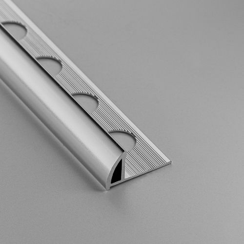 Отделочный профиль из алюминия - 8.5/10.5 - ALUMACER® - для плиточного пола / для наружных углов / четвертной вал