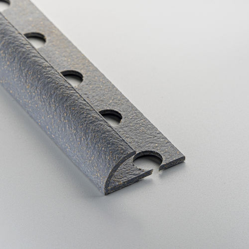 Отделочный профиль из ПВХ - 00PRV series | 12.5 MM - ALUMACER® - для плиточного пола / для наружных углов / для внутренней компоновки