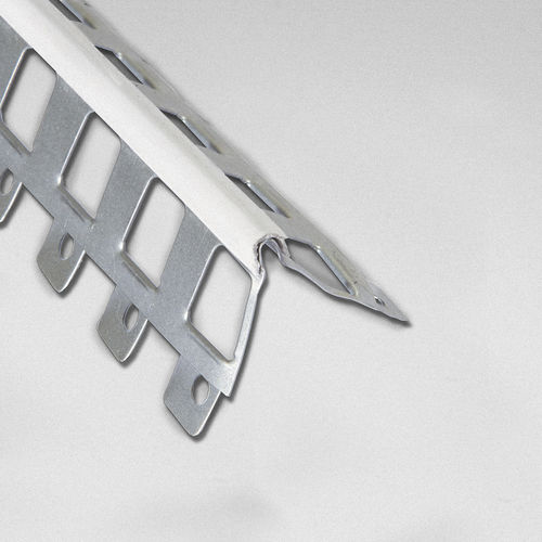 Отделочный профиль из ПВХ - 42 MM - ALUMACER® - из гальванизированной стали / для наружных углов / для перегородок