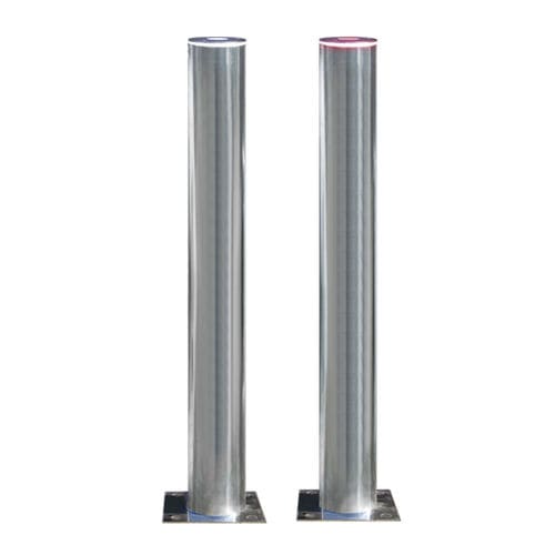 Городской столбик освещения - INOX LEDS TOP - Ado urban - современный / из нержавеющей стали / светодиоды RGB