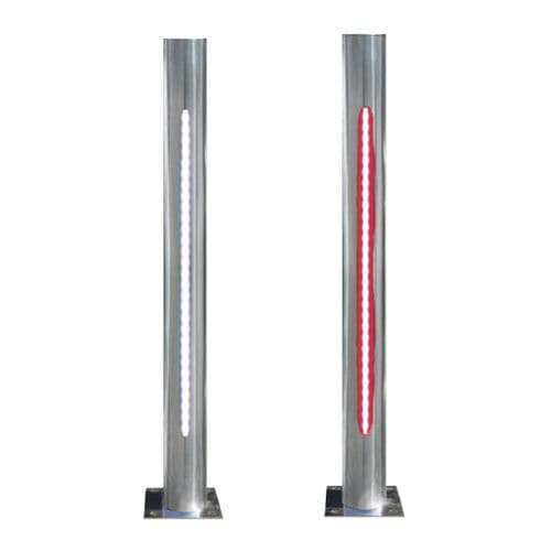 Городской столбик освещения - INOX LEDS - Ado urban - современный / из нержавеющей стали / LED