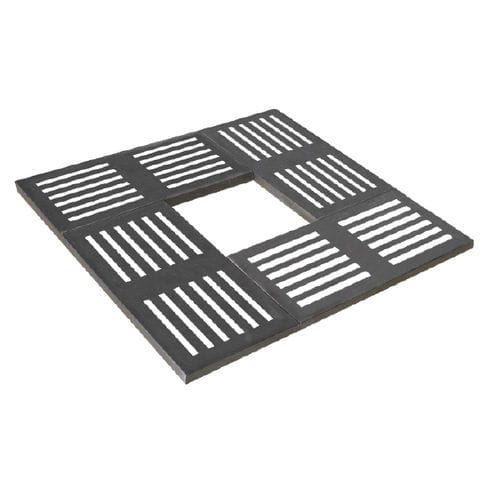 Квадратная решетка для деревьев - PUZZLE - Ado urban - из металла