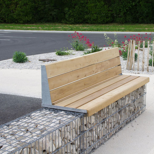 Габион для экстерьера - MOBILIER EVOL - ID GABION - L'AGENCE URBAINE