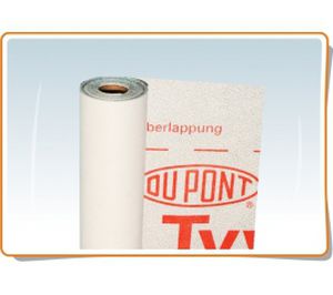 Текстильная мембрана из полиэтилена - TYVEK® SOLID - Baltijos Brasta - для крыш / огнестойкая