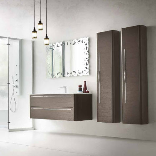 Современная ванная комната - AL04 - IDEAL BAGNI - из дуба