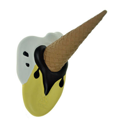 Крючок уникальный дизайн - GELATO - Antartidee snc - из полимера / индивидуальный