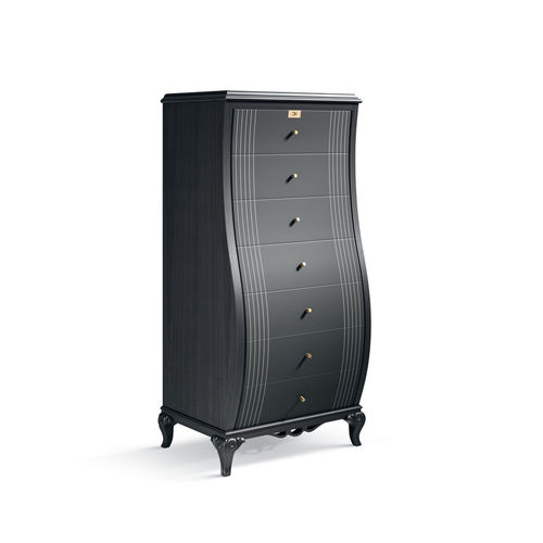 Классический шифоньер - ART. 5763 - CARPANESE HOME - из дерева / черный