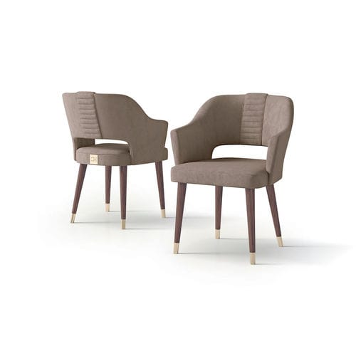 Современный cтул - ART. 7909 - CARPANESE HOME - для интерьера / из ткани / из кожи