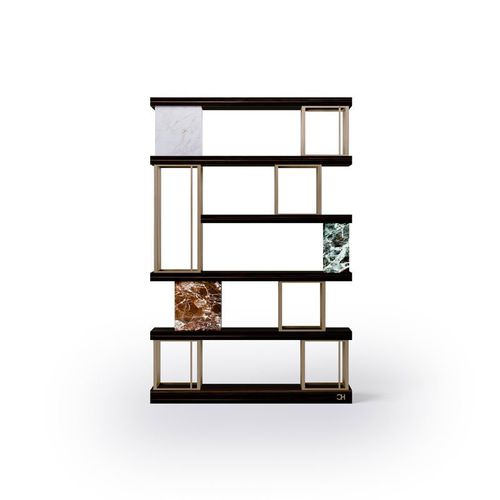 Современный стеллаж - ART. AIDA 120|AIDA 220 - CARPANESE HOME - из дерева / из металла / на заказ