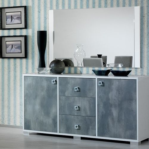 Современный буфет - STELLA - Ben Company srl Industria Mobili - из цемента / серый