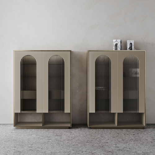Высокий буфет - Palladio - Capital Collection - современный / из лакированной древесины / из металла